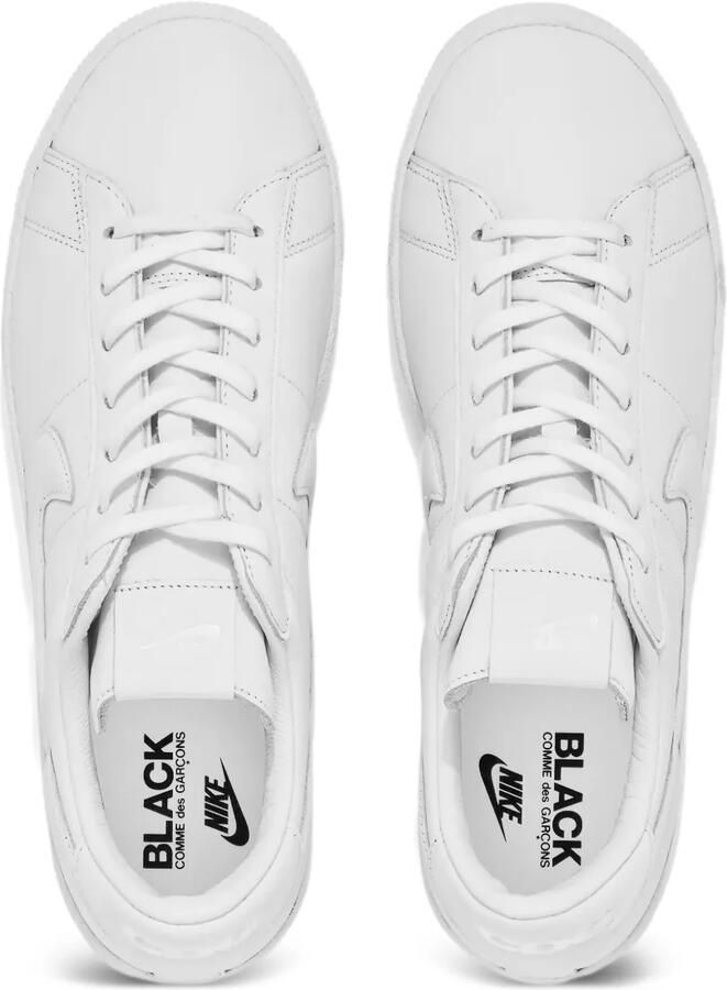 Black Comme Des Garçons x Nike sneakers met logo-reliëf Wit - Foto 2