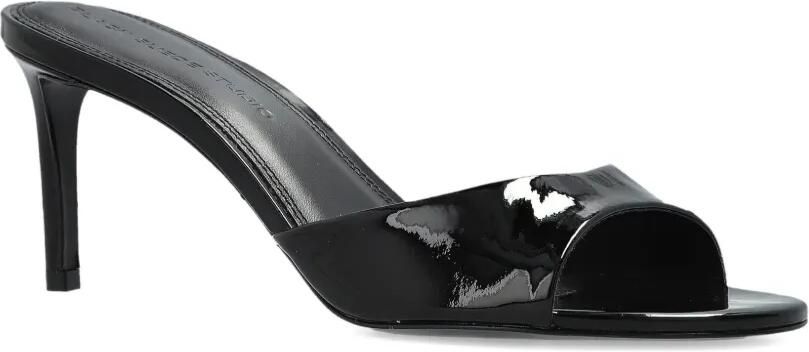 BLACK SUEDE STUDIO Freddie sandalen met open neus Zwart