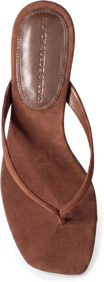 BLACK SUEDE STUDIO Kendal suède sandalen Bruin