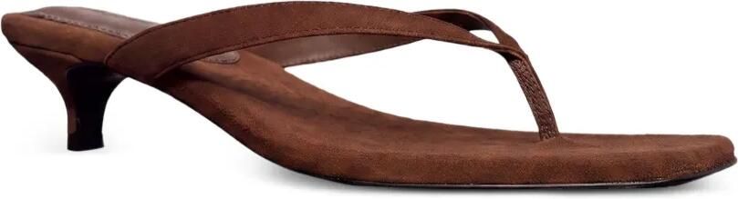 BLACK SUEDE STUDIO Kendal suède sandalen Bruin - Foto 2