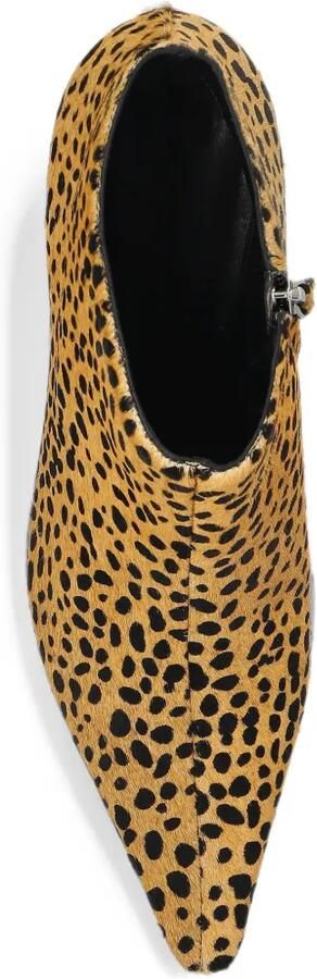 BLACK SUEDE STUDIO Kora leopard-print ankle boots Beige - Foto 5