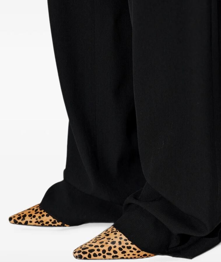 BLACK SUEDE STUDIO Kora leopard-print ankle boots Beige - Foto 2