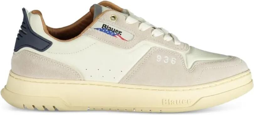 Blauer 936 low-top sneakers Wit