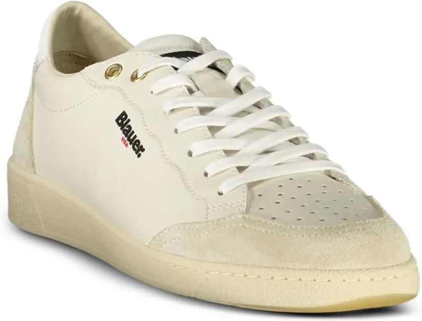Blauer Andrika leren sneakers Wit - Foto 3