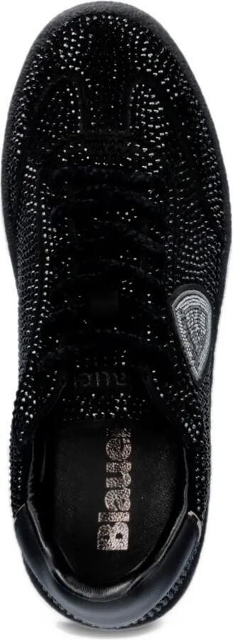 Blauer Aurora crystal-embellished logo-patch sneakers Zwart - Foto 4