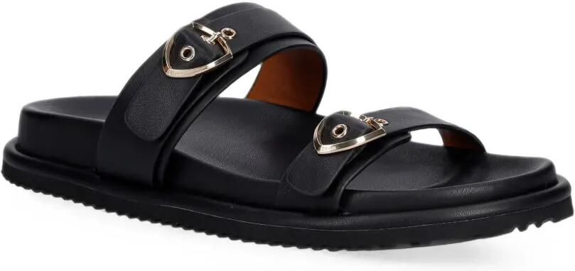 Blauer Bloom03 leren sandalen met gespsluiting Zwart - Foto 3