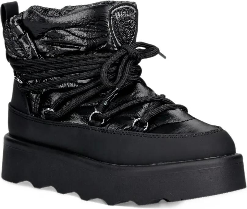 Blauer Doyle 01 quilted lace-up ankle boots Zwart - Foto 3