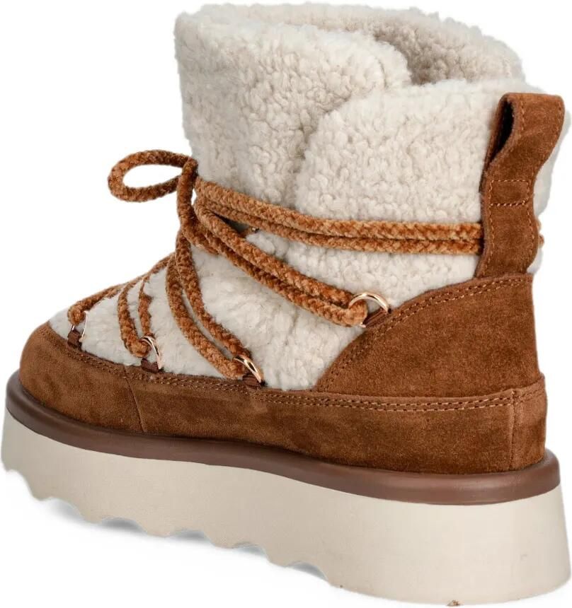 Blauer Doyle 01 shearling-trim ankle boots Beige - Foto 2