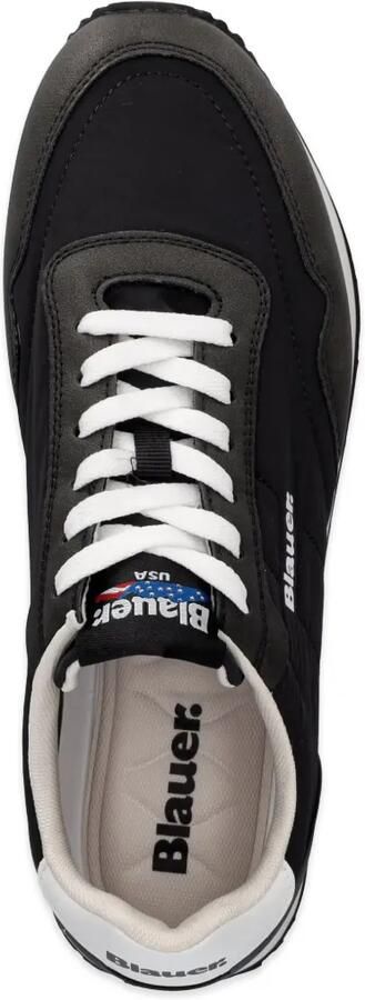 Blauer Falcon 01 sneakers met logo-print en vlakken Zwart - Foto 4