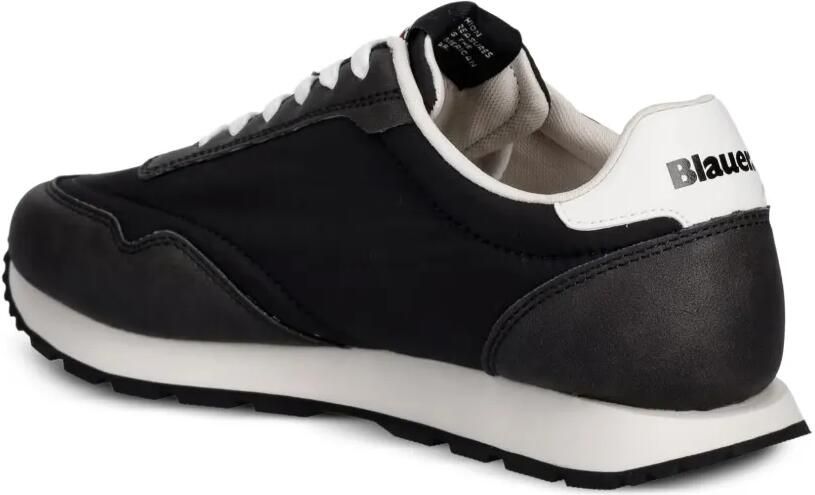Blauer Falcon 01 sneakers met logo-print en vlakken Zwart - Foto 2