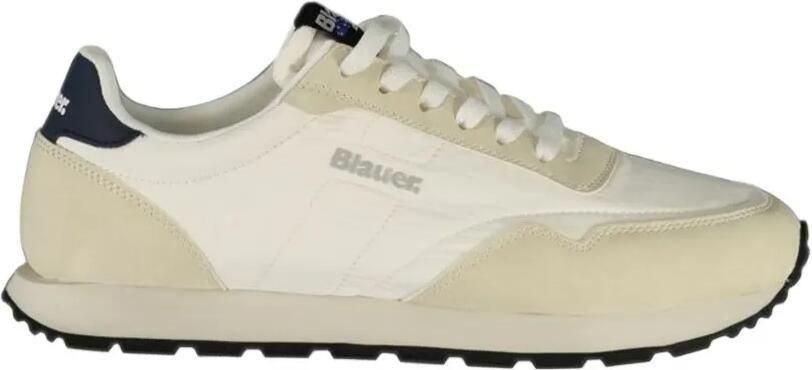 Blauer Falcon logo-print panelled sneakers Wit