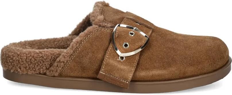 Blauer Glade loafers met gespbandje Bruin