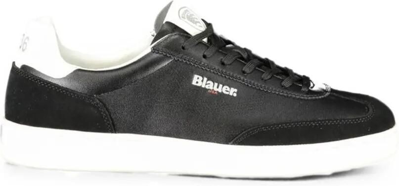 Blauer Grant sneakers met logo-patch en vlakken Zwart