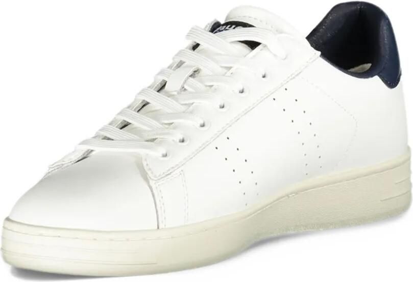 Blauer HT perforated logo-print sneakers Wit - Foto 2