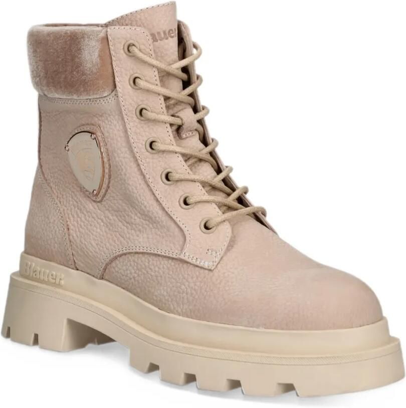 Blauer Kimmel logo-patch boots Beige - Foto 5