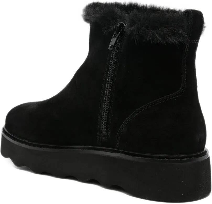 Blauer Kyle 01 faux-fur logo-patch ankle boots Zwart - Foto 2