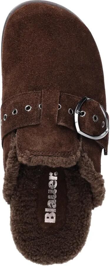 Blauer Loafers met gesp Bruin - Foto 4
