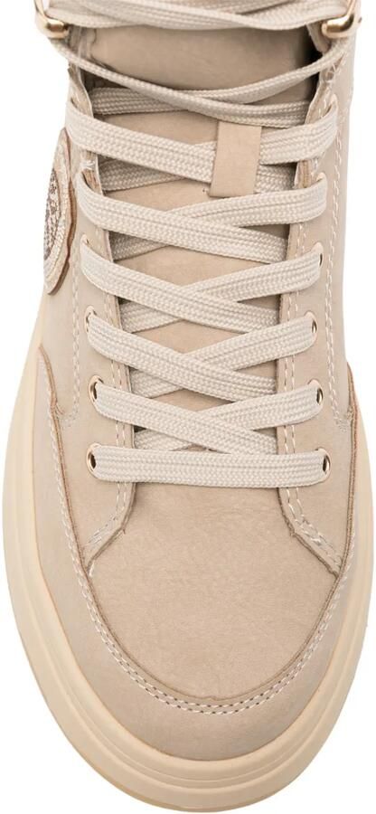 Blauer Maribel 02 faux-fur lace-up ankle boots Beige - Foto 4