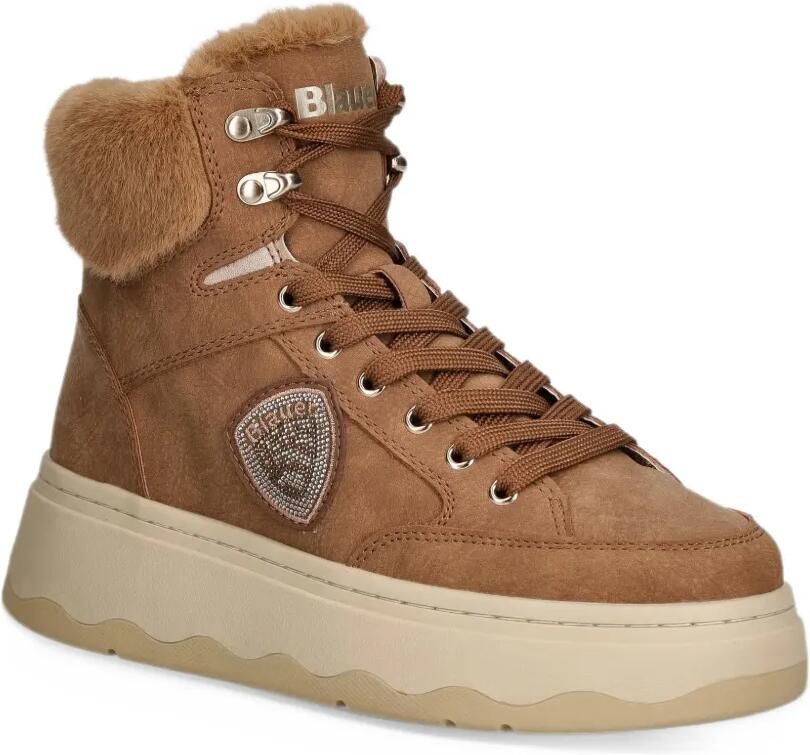 Blauer Maribel 02 lace-up ankle boots Bruin