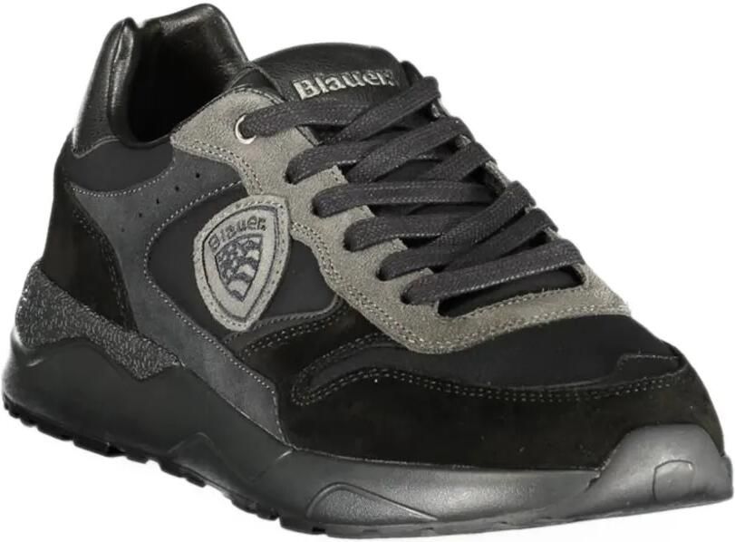 Blauer Ozark 01 NUS logo-patch panelled sneakers Zwart - Foto 3