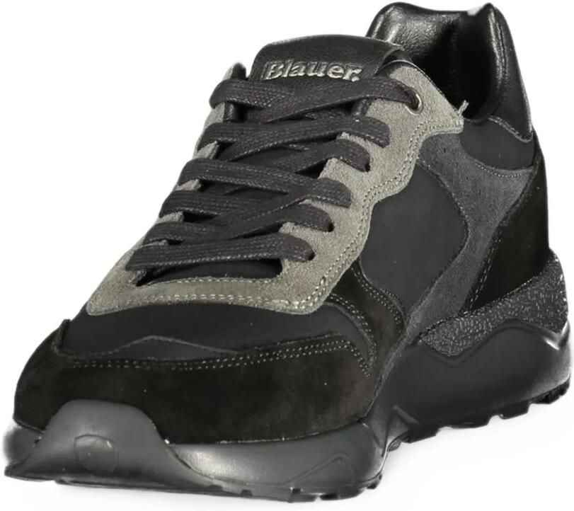 Blauer Ozark 01 NUS logo-patch panelled sneakers Zwart - Foto 2