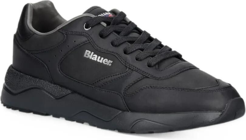 Blauer Ozark logo-print panelled sneakers Zwart - Foto 2