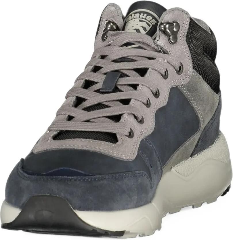 Blauer Ozark04 NUS panelled high-top sneakers Blauw - Foto 2