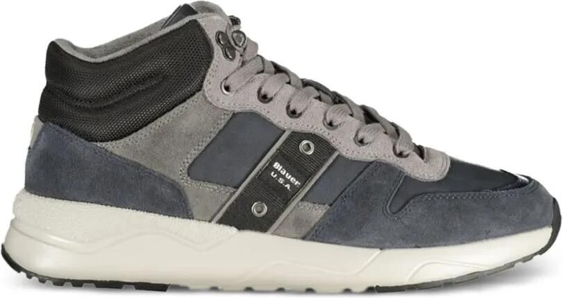 Blauer Ozark04 NUS high-top sneakers met vlakken Blauw