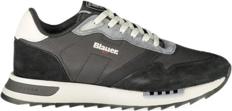 Blauer panelled Ryder sneakers Zwart