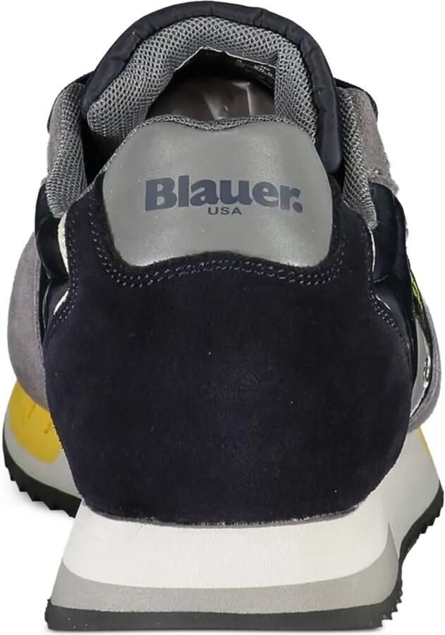 Blauer Queens 01 sneakers met suède vlakken Blauw - Foto 2
