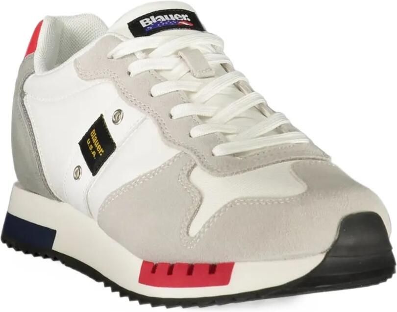 Blauer Queens panelled lace-up sneakers Grijs - Foto 3