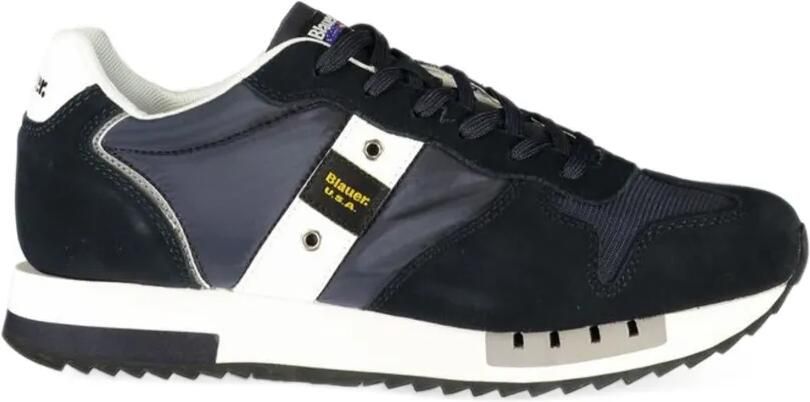 Blauer Queens panelled sneakers Blauw