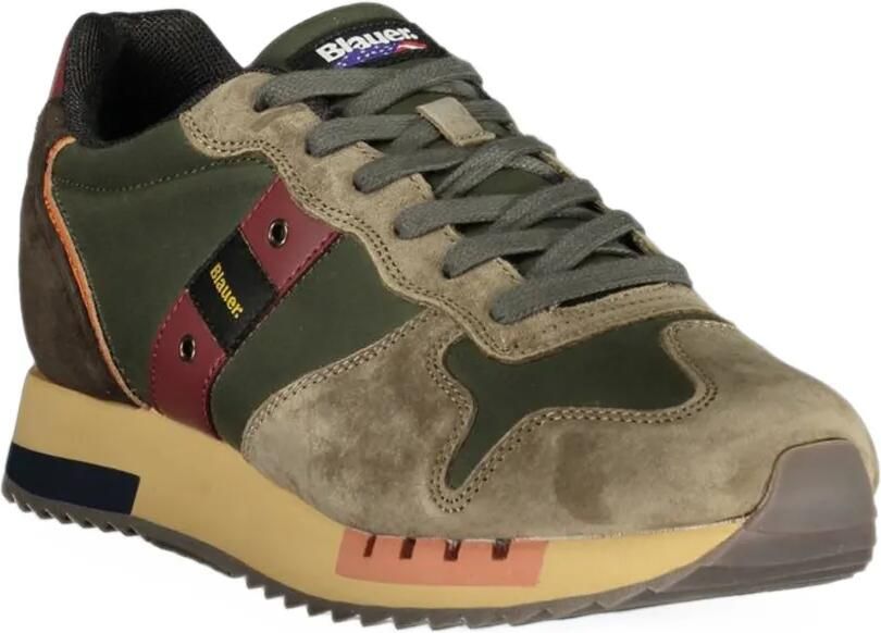 Blauer Queens panelled sneakers Groen
