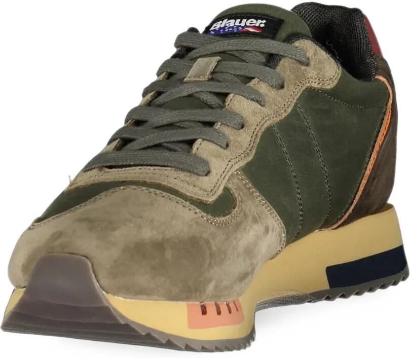 Blauer Queens panelled sneakers Groen - Foto 2