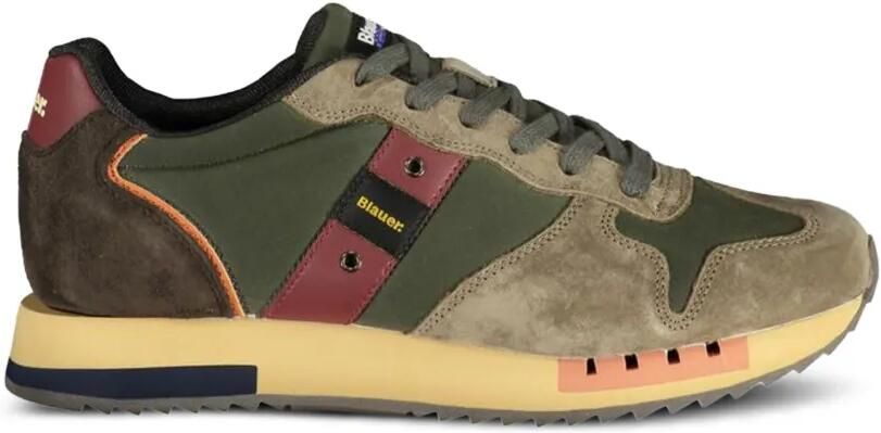 Blauer Queens panelled sneakers Groen - Foto 3