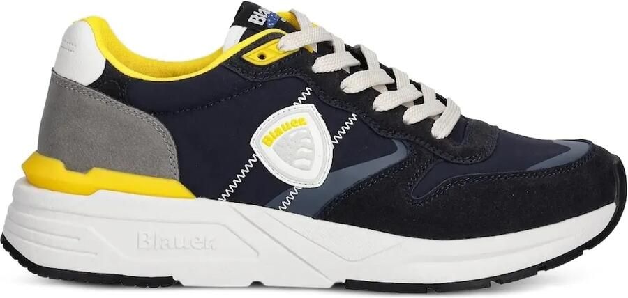 Blauer Ray sneakers met vlakken Blauw