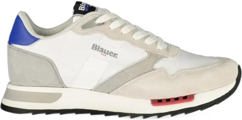 Blauer Ryder logo-print sneakers Wit