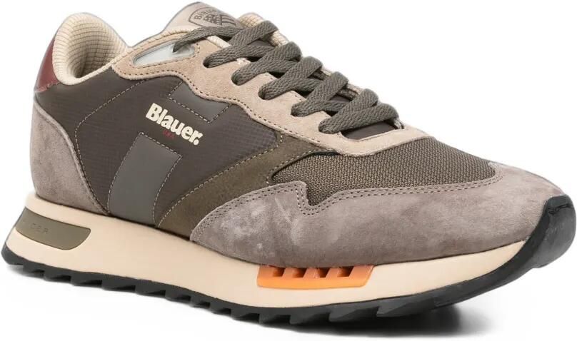 Blauer Ryder paneled suede sneakers Grijs - Foto 3