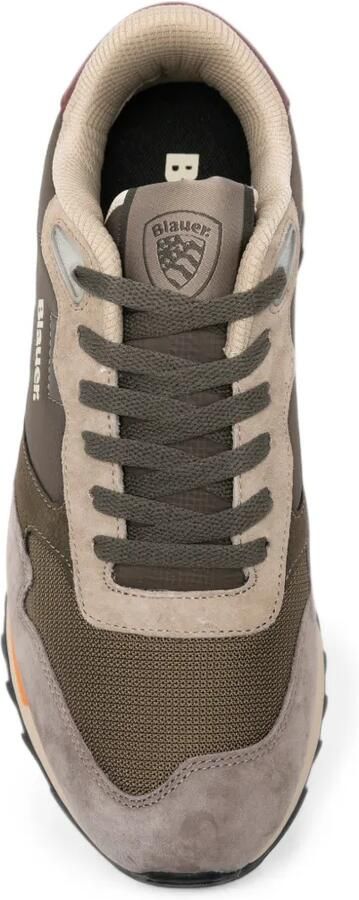 Blauer Ryder paneled suede sneakers Grijs - Foto 4