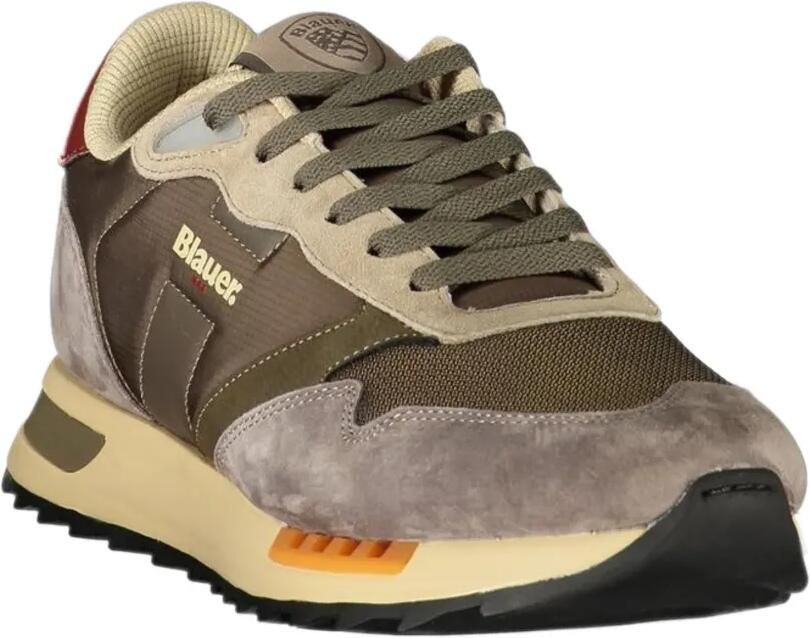 Blauer Ryder panelled sneakers Bruin - Foto 3