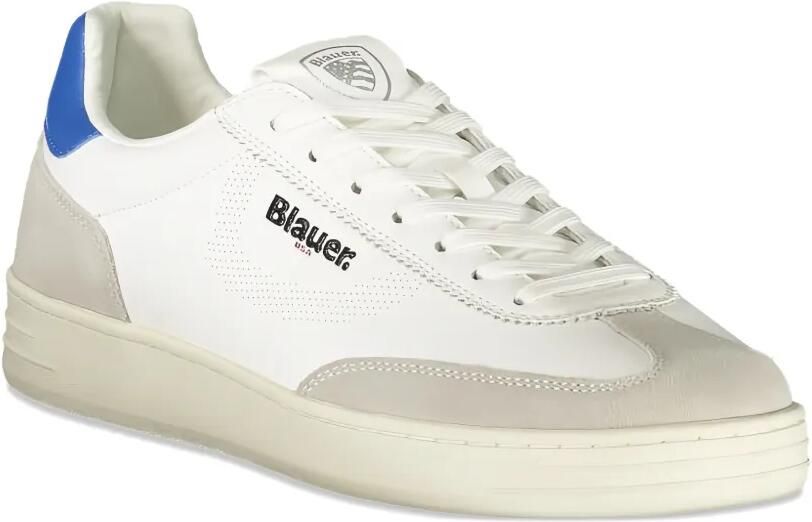 Blauer Sneakers met colourblocking Wit - Foto 3