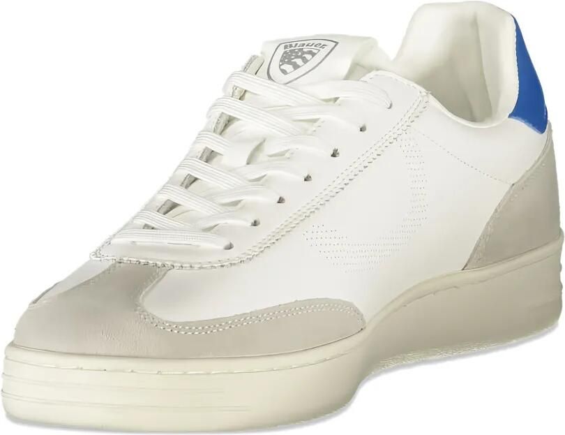Blauer Sneakers met colourblocking Wit - Foto 2
