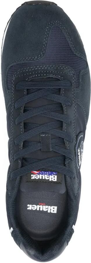 Blauer Sneakers met logopatch Blauw - Foto 4