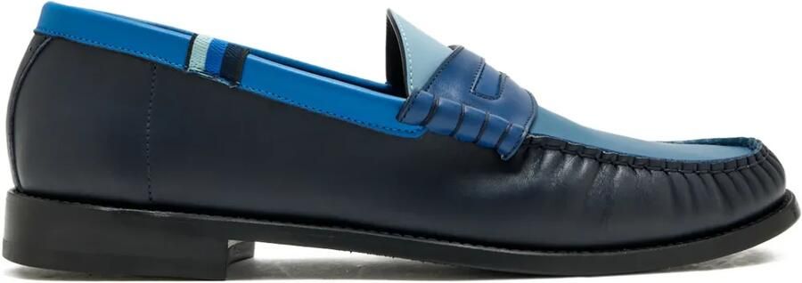 Blu Scarpa Penny loafers Blauw