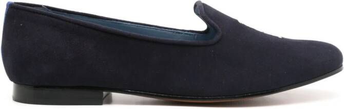 Blue Bird Shoes I Do suède loafers Zwart