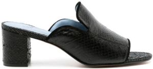 Blue Bird Shoes Leren muiltjes Zwart