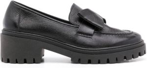 Blue Bird Shoes Loafers met chunky zool Zwart
