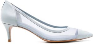 Blue Bird Shoes Pumps met mesh Blauw