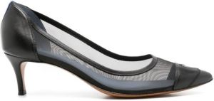 Blue Bird Shoes Pumps met mesh Zwart