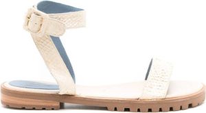 Blue Bird Shoes Sandalen met enkelbandje Beige